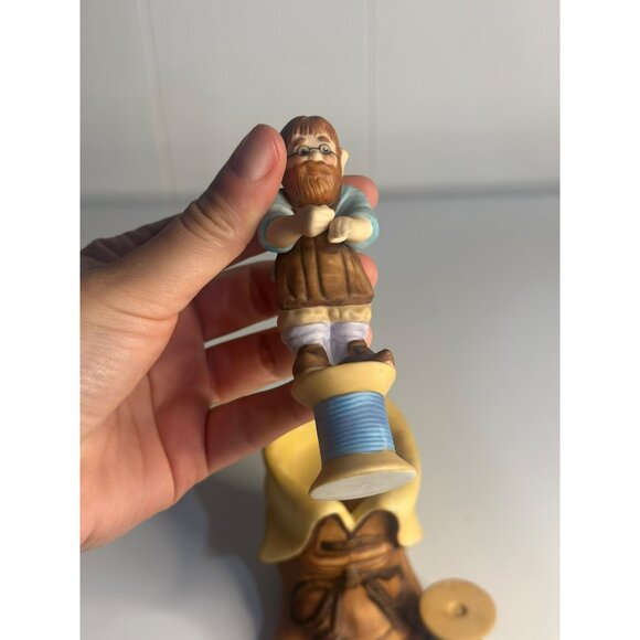 VTG 1986 Franklin Mint The Elves And The Shoemaker 4.25" Maggie-Murphy Figurine - Picture 3 of 7